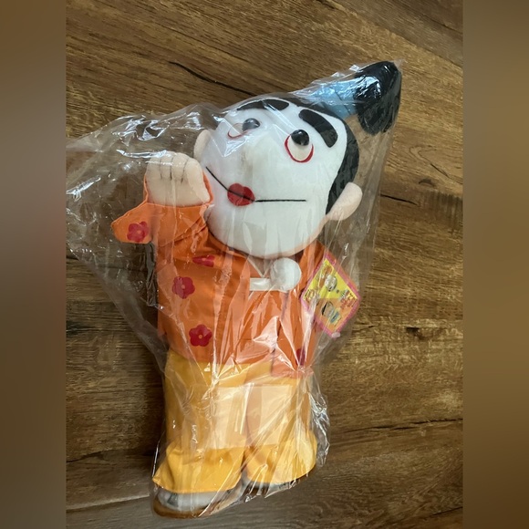 SEGA TOYS Ken Shimura's Baka Tono-sama Doll 1998 Plush Toy